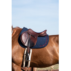 Sottosella Essentiel Salto GEM Equitazione Blu navy / logo bordeaux