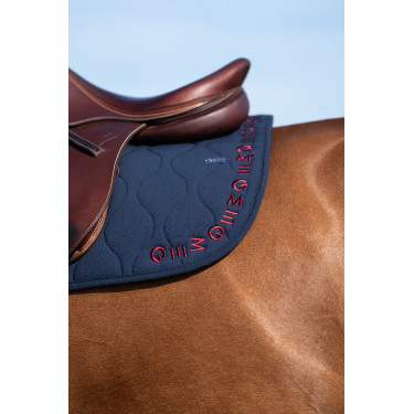 Sottosella Essentiel Salto GEM Equitazione Blu navy / logo bordeaux