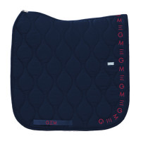 Sottosella Essentiel Dressage GEM Equitazione Blu navy / logo bordeaux