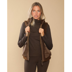 Giacca imbottita Charlie GEM Equitation Cioccolato Marrone