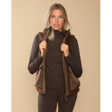 Giacca imbottita Charlie GEM Equitation Cioccolato Marrone