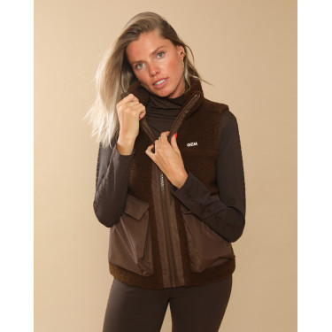 Giacca imbottita Charlie GEM Equitation Cioccolato Marrone