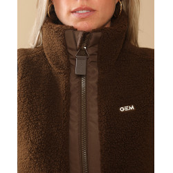Giacca imbottita Charlie GEM Equitation Cioccolato Marrone