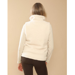 Giacca imbottita Charlie GEM Equitation Ecru / leopardato