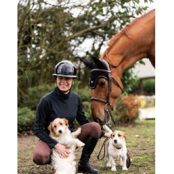 Cuffia corta Atlas GEM Equitation Nero Cuffia corta Atlas GEM Equitation Nero