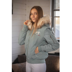 Bombers Pénélope Lione Verde chiaro
