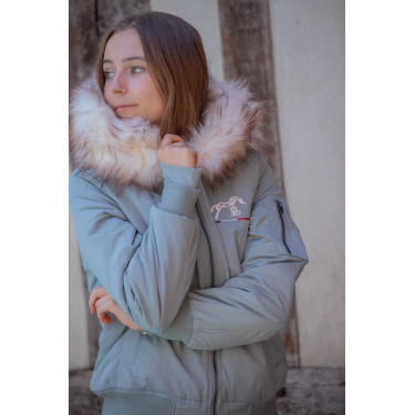 Bombers Pénélope Lione Verde chiaro