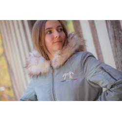 Bombers Pénélope Lione Verde chiaro