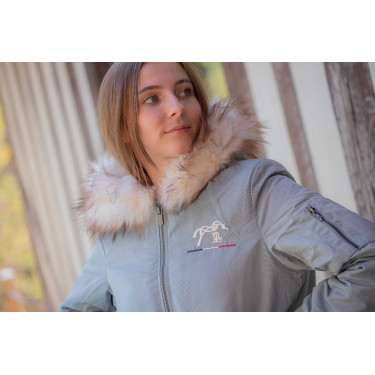 Bombers Pénélope Lione Verde chiaro