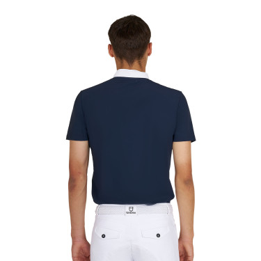 Polo uomo concorso slim fit mezza manica