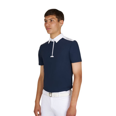 Polo uomo concorso slim fit mezza manica