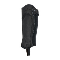 Ghette unisex in cuoio con profilo a contrasto new