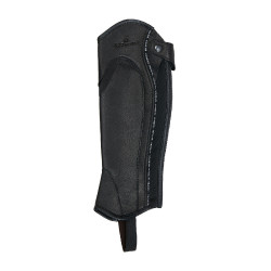 Ghette unisex in cuoio con profilo a contrasto new