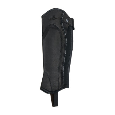 Ghette unisex in cuoio con profilo a contrasto new