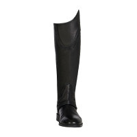 Ghette unisex in cuoio con profilo a contrasto new