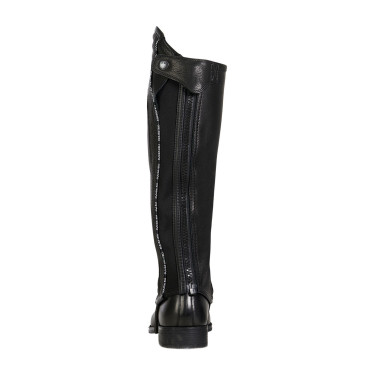 Ghette unisex in cuoio con profilo a contrasto new