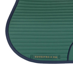 Sottosella salto con logo ricamato Equestro X FISE 100