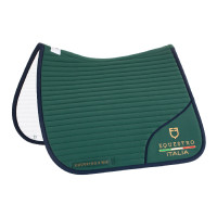 Sottosella dressage con logo ricamato Equestro X FISE 100