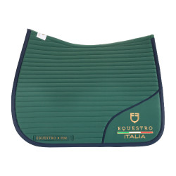 Sottosella dressage con logo ricamato Equestro X FISE 100