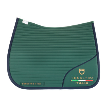 Sottosella dressage con logo ricamato Equestro X FISE 100