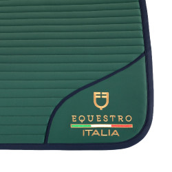 Sottosella dressage con logo ricamato Equestro X FISE 100