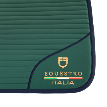 Sottosella dressage con logo ricamato Equestro X FISE 100