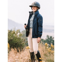 Bomber imbottito Galaxy Mountain Horse donna Nero