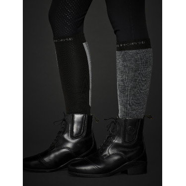 Calza in lana merino Terry Mountain Horse Rosso