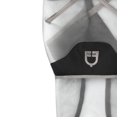 Maschera anti-mosche completa con logo Equestro