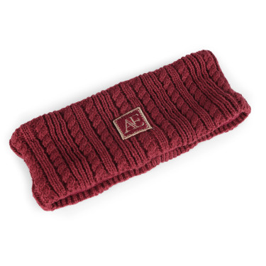Fascia in maglia equitazione Aubrion con pile caldo Fascia in maglia equitazione Aubrion con pile caldo