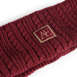 Fascia in maglia equitazione Aubrion con pile caldo Fascia in maglia equitazione Aubrion con pile caldo