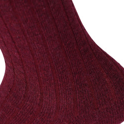 Calze a maglia da equitazione Aubrion Porto Bordeaux Calze a maglia da equitazione Aubrion Porto Bordeaux
