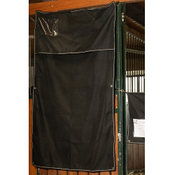 Telo per box Team HKM 130 x 200 cm Nero Telo per box Team HKM 130 x 200 cm Nero