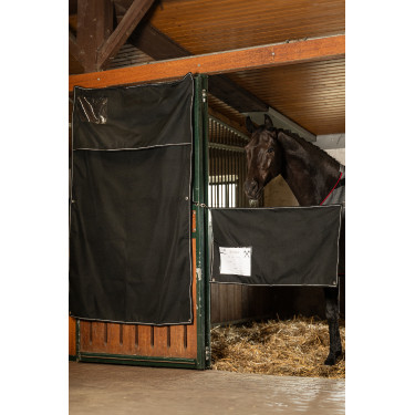 Telo per box Team HKM 130 x 200 cm Nero Telo per box Team HKM 130 x 200 cm Nero