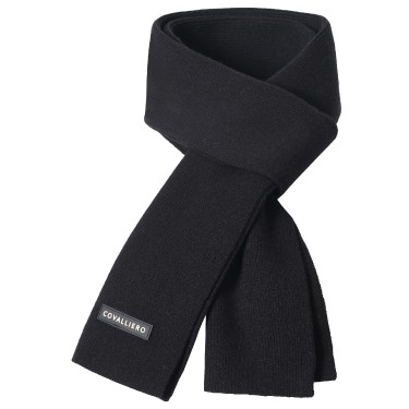 Covalliero Sciarpa a maglia AI26 Nero