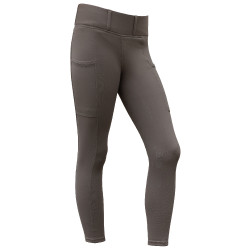 Covalliero leggings equitazione AI26 donna Cioccolato al latte Grigio