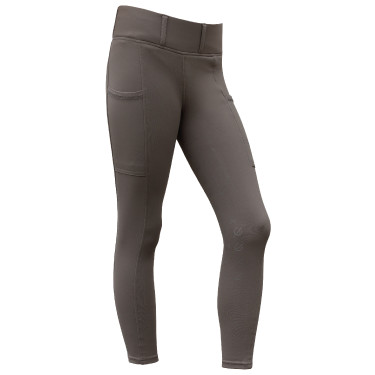 Covalliero leggings equitazione AI26 donna Cioccolato al latte Grigio