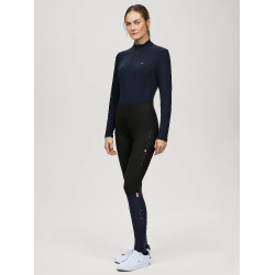 Leggings equitazione invernali donna full grip TH