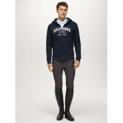 Felpa con cappuccio da uomo con zip Parker Tommy Hilfiger Equestrian