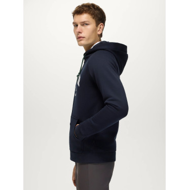 Felpa con cappuccio da uomo con zip Parker Tommy Hilfiger Equestrian