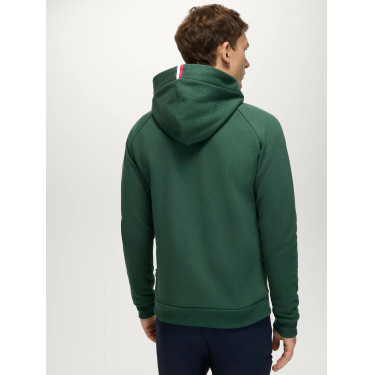 Felpa con cappuccio da uomo con zip Parker Tommy Hilfiger Equestrian