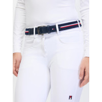 Cintura elastica Anchor Tommy Hilfiger Equestrian Cielo del deserto Blu Cintura elastica Anchor Tommy Hilfiger Equestrian Cielo del deserto Blu