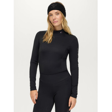 Amelie Donna Rhinestone Collo Alto Baselayer Tommy Hilfiger Equestrian