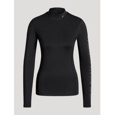 Amelie Donna Rhinestone Collo Alto Baselayer Tommy Hilfiger Equestrian