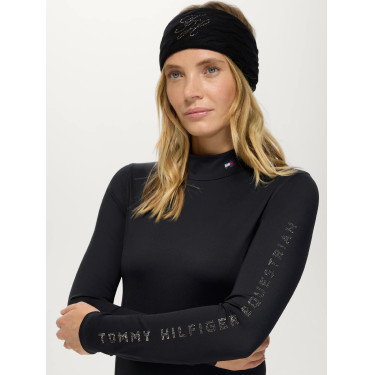 Amelie Donna Rhinestone Collo Alto Baselayer Tommy Hilfiger Equestrian