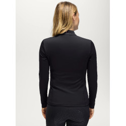 Cady Donna 1/4 Zip Top da Allenamento con Strass Tommy Hilfiger Equestrian