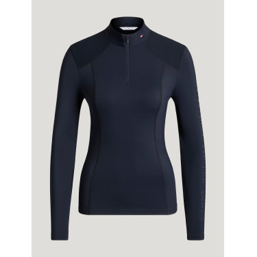 Echo Donna 1/4 Zip Base Layer Tommy Hilfiger Equestrian