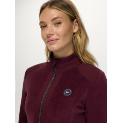 Giacca in pile da donna Elmonte Tommy Hilfiger Equestrian