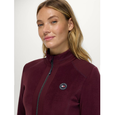Giacca in pile da donna Elmonte Tommy Hilfiger Equestrian