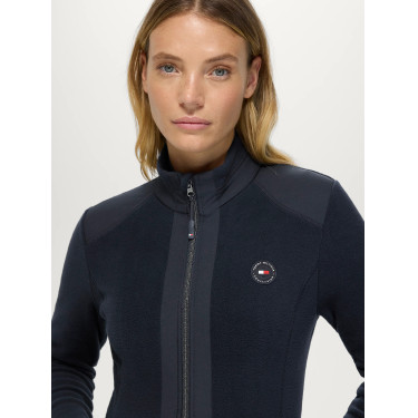 Giacca in pile da donna Elmonte Tommy Hilfiger Equestrian